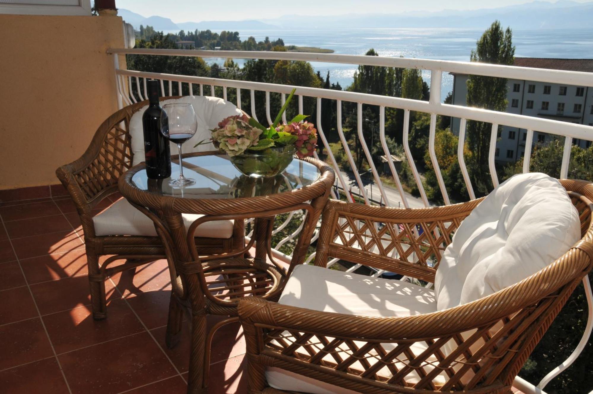 Hotel Belvedere Ohrid Exterior foto